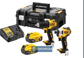 Zestaw narzędzi Combo DeWalt  DCK2061P2T-QW 18V XR 2x5,0Ah Li-Ion DCD709+DCF8 TSTAK Nowość 1