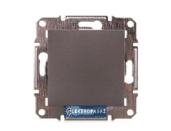 Asfora stal p/t łącznik dwubiegunowy bez ramki EPH0200362 Schneider 1