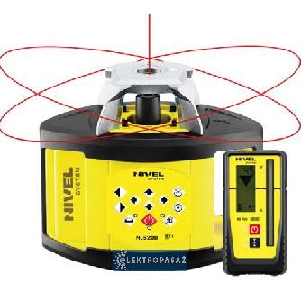 Laser obrotowy Nivel NL520R Digital wiązka czerwona z czujn. cyfr. 1
