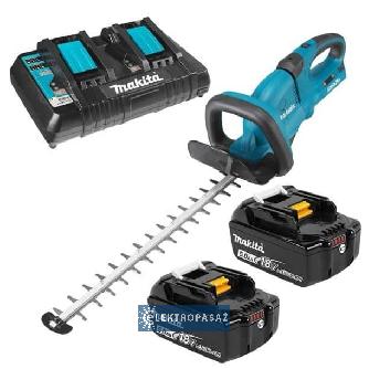 Nożyce do żywopłotu Makita DUH551PT2 55cm 2x18V 2x5,0Ah Li-Ion 1