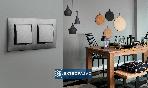 Aria biały p/t gniazdo R-TV-SAT końcowe bez ramki GPA-US/M/00 Ospel 5