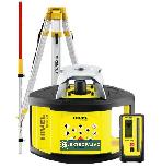 Laser obrotowy Nivel NL520R Digital wiązka czerwona + łata LS-24 + statyw SJJ1 z czujn. cyfr. 1