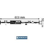 Poziomnica cyfrowa Bosch GIM  60 L 4xAAA 60cm z modułem laserowym 0601076900 4