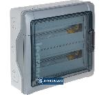 Rozdzielnica modułowa natynkowa 2x18 N-PE IP65 z klapką RN65 601946 Legrand 1