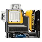 Laser krzyżowy 3x360st. DeWalt DCE089D1G-QW wiązka zielona 12V XR 1x2,0Ah Li-Ion TSTAK 2