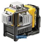 Laser krzyżowy 3x360st. DeWalt DCE089D1G-QW wiązka zielona 12V XR 1x2,0Ah Li-Ion TSTAK 3