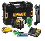Laser krzyżowy 3x360st. DeWalt DCE089D1G-QW wiązka zielona 12V XR 1x2,0Ah Li-Ion TSTAK 1