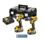 Zestaw narzędzi Combo DeWalt DCK266P2T-QW 18V XR 2x5,0Ah Li-Ion DCD796+DCF887 TStak 1