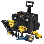 zestaw narzędzi DeWalt DCK246P2T-QW 18V 2X5,0Ah Li-Ion Gwoździarka DCN930 + gwoździarka DCN660 TSTAK Nowość 1